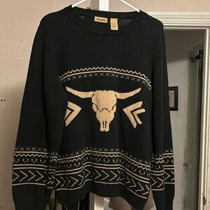 Wrangler sweater- perfect for fall! Light weight